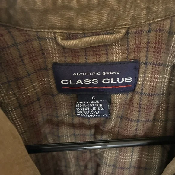 BOYS JEAN JACKET, BOYS SIZE 6, JEAN JACKET, BROWN - Picture 3 of 3